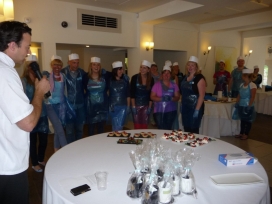 Corporate catering event
