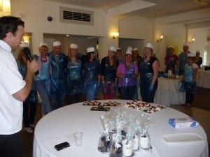 Corporate catering event