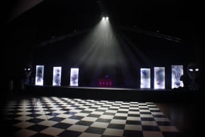 Black & White Dance Floor atmospheric