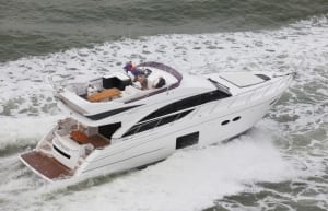 Princess Flybridge powerboat